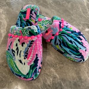Lilly Pulitzer Multicolor Patterned Slippers